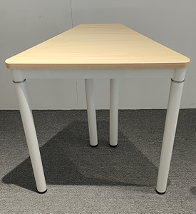 Sinonis Folding Laptop <b>Desk</b> Training Office <b>Table</b> <b>Foldable</b> Study <b>Desk</b> Conference Room <b>Desk</b> with Wheels - Product Image 2