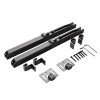 Amortisseur de porte coulissante hydraulique moderne en plastique à fermeture douce, installation facile, course de 104 mm, force de traction de 17 N, force de retenue de 60 kg