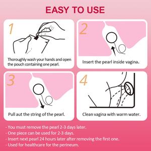 Gemas Vaginales para Terapia Femenina Chinaherbs, Bienestar Vaginal y Uterino, Perlas Yoni Clean Point - Product Image 6