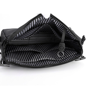 Sac de poitrine de travail personnalisé poche pour ordinateur portable sac à bandoulière de loisirs en nylon imperméable à l'eau sac à foulée à séparateurs multiples pour hommes - Product Image 4