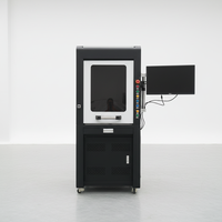 Machine de marquage laser vert de précision pour composants, type portique, système de contrôle Weihong, équipement de revêtement métallique AI/DXF