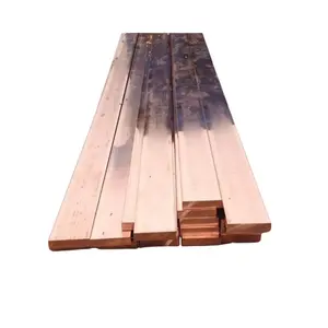 ASTM B3 Standard 99.9% Cu Square e Flat Round Copper Bus bar Copper Bars