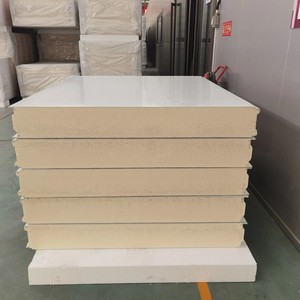 Panneaux muraux à haute <span class=keywords><strong>isolation</strong></span> thermique Polyuréthane/EPS/<span class=keywords><strong>Polystyrène</strong></span>/PU/PIR/PUR/Puf/<span class=keywords><strong>Laine</strong></span> <span class=keywords><strong>de</strong></span> <span class=keywords><strong>roche</strong></span> Panneaux sandwich métalliques - Product Image 4