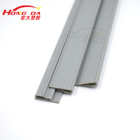 Profil en PVC personnalisé personnalisable polyvalent extrudé en plastique Profil décoré en PVC pour meubles