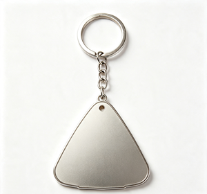 <b>Cute</b> Onigiri Metal Key Chain Zinc Alloy Enamel Coin Holder <b>Keyring</b> Custom Shape Letterpress Print Gift - Product Image 4