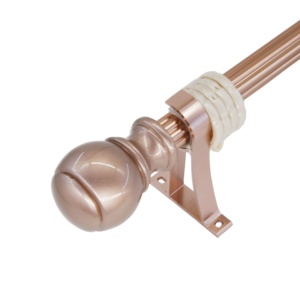 <span class=keywords><strong>Tringle</strong></span> à <span class=keywords><strong>Rideau</strong></span> en aluminium Ensembles Accessoires Double Supports de <span class=keywords><strong>Tringle</strong></span> Nickel Champagne Ronde En Relief 28mm 32mm <span class=keywords><strong>Tringle</strong></span> à <span class=keywords><strong>Rideau</strong></span> En Gros - Product Image 5