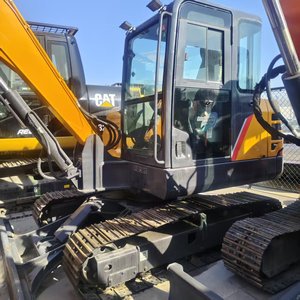 รถขุดขนาดเล็กมือสอง SANY SY60C 6 ตัน เครื่องยนต์ Isuzu เกียร์ ยางตีนตะขาบ สำหรับงานฟาร์ม สวน และงานปรับปรุงเทศบาล - Product Image 6