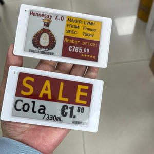 ป้ายราคาอิเล็กทรอนิกส์พร้อมอุปกรณ์เสริมพลาสติก ESL RFID ป้ายราคาดิจิทัลสำหรับซูเปอร์มาร์เก็ต ป้ายอัจฉริยะ E-Ink Epaper สำหรับร้านค้า - Product Image 1