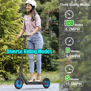 สกู๊ตเตอร์รุ่นใหม่ล่าสุด ล้อคู่ อลูมิเนียม 350W มอเตอร์ไร้แปรงถ่าน พับได้ กันน้ำระดับ IPX5 ความเร็ว 30 กม./ชม. แบตเตอรี่ลิเธียม ควบคุมผ่านแอพ รุ่น S5-3H-13.5 H - Product Image 2