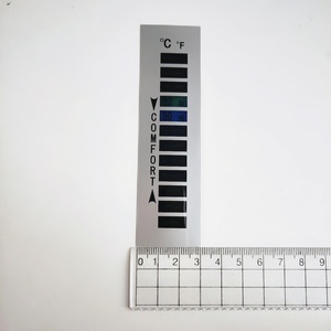 Termometer Kain Digital Desain 16-38C Interval 2C 12*3 cm untuk Pakaian Rumah Tangga 12*3 cm - Product Image 5