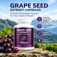 Nutrtech Marque Blanche Soutien Antioxydant Minceur Beauté Huile de Pépins de Raisin Compléments Alimentaires à Base de Plantes Capsules Métabolisme HACCP Halal