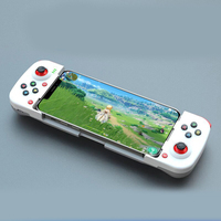 Control de Juego Inalámbrico BT 5.0 Extensible para Teléfono Móvil, Joystick para Android, Gamepad Retráctil para PS4, Switch, PC
