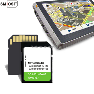 Cartes <span class=keywords><strong>de</strong></span> navigation SMIOST CID pour voiture, <span class=keywords><strong>carte</strong></span> mémoire GPS SD pour navigation par satellite pour VW FX OST V12 Sharan Eos Europe - Product Image 4