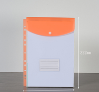 Nueva Carpeta de Archivo Transparente en Oferta, Carpeta de Plástico Grueso A4, Carpeta de Documentos con Bolsillo