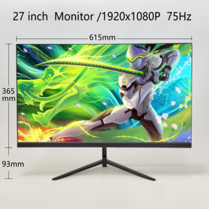 Moniteur 27 pouces <span class=keywords><strong>pas</strong></span> <span class=keywords><strong>cher</strong></span> 1920x1080 IPS 75Hz avec écran à faible lumière bleue pour poste de travail, PC de bureau <span class=keywords><strong>et</strong></span> <span class=keywords><strong>ordinateur</strong></span> <span class=keywords><strong>portable</strong></span> - Product Image 6