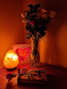 Lampu Garam Himalaya Alami dengan Alas Kayu USB, Penjernih Udara, Lampu Tidur, Dekorasi Kamar Tidur, Pengiriman Langsung - Product Image 6