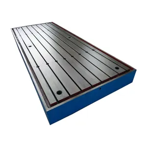 热卖铸铁HT200-300面板/底座/带丁字槽的桌子