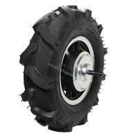Kit moteur électrique pour chariot à roues de tracteur 16 pouces, à couple élevé et faible vitesse, 80 Nm, avec moyeu motorisé BLDC sans balais à engrenages