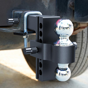 AMBITION <span class=keywords><strong>Attelage</strong></span> de remorque réglable et robuste avec goupille antivol pour camions de remorquage SUV Pièces de remorque - Product Image 2