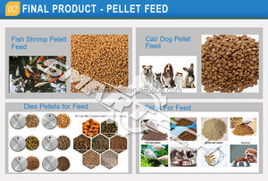 Équipement agricole bon marché Machines de traitement des aliments pour poissons flottants <span class=keywords><strong>Prix</strong></span> au Bangladesh Formation aux cas - Product Image 5