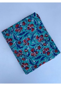 Tissu en coton indien fait main en gros, tissu imprimé à la main Sanganeri de Jaipur, matière première pour vêtements, vente en gros OEM ODM - Product Image 4