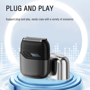 เครื่องโกนหนวดไฟฟ้าแบบพกพาไร้สาย ใบมีดสามชั้น สำหรับผู้ชาย - Product Image 4