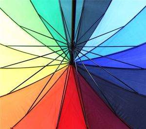 Parapluie de pluie en pongé 16 baleines avec logo personnalisé, semi-automatique, style classique droit, diamètre ouvert 120 cm, pour adultes, cadeaux d'affaires - Product Image 2