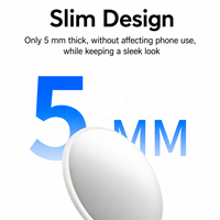 Miroir Selfie Magnétique en Aluminium pour iPhone 16, Accessoire Convexe pour Caméra Arrière, Idéal Vlog et Photos – Vente Flash