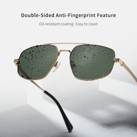 Lunettes de soleil de luxe pour hommes et femmes, montures classiques de créateur, verres en titane trempé de haute qualité, tendance, pour la conduite, vente en gros