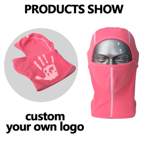 Masque <span class=keywords><strong>de</strong></span> cyclisme et <span class=keywords><strong>de</strong></span> moto à la mode en gros, couvre-visage intégral, impression en spandex, polyester sportif, balaclava personnalisée réactive à la chaleur - Product Image 4