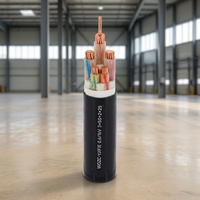 Câble d'alimentation en cuivre NYY PVC 0,6/1 kV pour l'approvisionnement des usines de fabrication de fixations de roulements et des ateliers de traitement thermique et de rectification
