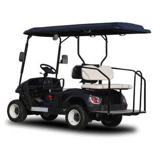 Carrito de Golf Personalizable de 8 Plazas, Capacidad de Carga de 1 Tonelada, Certificado CE, Autonomía de 50-70 km, Multifuncional, Opción de Caja Adicional, Estilo Vintage, Eléctrico - Product Image 1