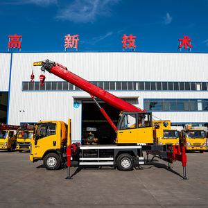 ISUZU KV600 kecil 5Ton teleskopik Boom truk derek hidrolik mobil truk derek dengan kait ganda - Product Image 2