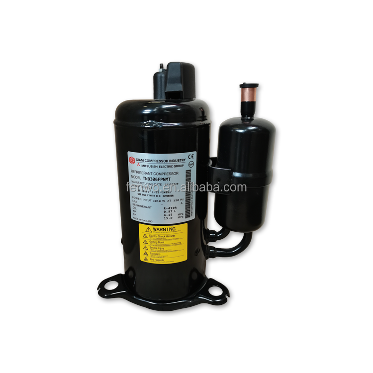 Mitsubishi SNB130FGBMT Rotary Compressor for Air Conditioning