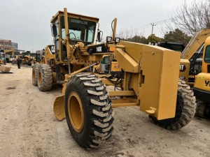 Грейдер Cat140H: Плавный и мощный грейдер Cat140, хит продаж в Шанхае. Купить подержанный грейдер Cat140K, ножи для грейдера. - Product Image 6