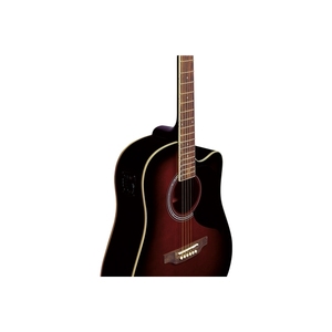 EKO GUITARS-Guitarras acústicas Ranger CW Eq Red Sunburst con cuello Okoume y diapasón sudamericano Roupana - Product Image 3