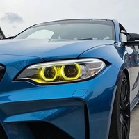 Feux de jour TYPY pour BMW M2 F87 M2C F22 Série 2 2014-2019, jaune citron CSL, accessoires