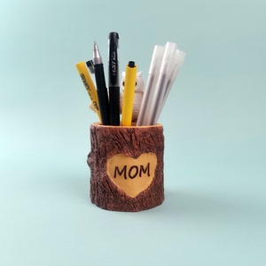 Portaplumas de Resina con Diseño de Búho Religioso, Linda Figura de <span class=keywords><strong>Mam</strong></span>á, Organizador de Escritorio, Decoración de Jardín, <span class=keywords><strong>Mini</strong></span> Maceta, Regalo para el Día de la Madre - Product Image 5