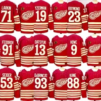 2025-2026 Detroit Red Wings Ice Hockey Jerseys | Wholesale Patrick Kane #88 Seider #53 Larkin #71 Raymond #23 Howe #9