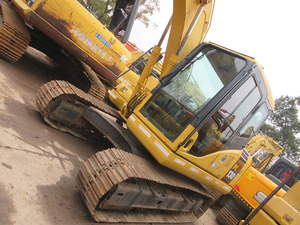 Komatsu PC130 Hydraulic Crawler Excavator 12 Ton Digging <b>Bucket</b> Used Construction Equipment - Product Image 2