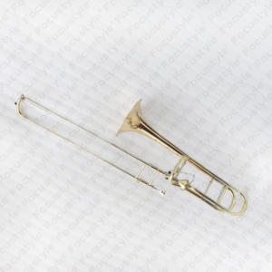 Trombón profesional de alta calidad, cuerpo de latón dorado, acabado de laca, Trombón <span class=keywords><strong>chino</strong></span> - Product Image 2