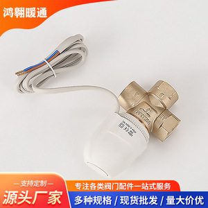 Válvula Termostática Unidireccional de Latón Resistente a la Corrosión con Rosca Interna DN15/DN20/DN25 para Calefacción por Suelo Radiante, Sistemas HVAC Duraderos para el Hogar - Product Image 2