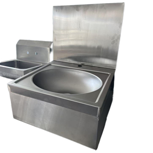 วิคทอรี่คิทเช่น อุปกรณ์จัดเลี้ยงขายดี อ่างล้างจานติดผนังสแตนเลส 304 รับน้ำหนักได้ 100 กก. เหมาะสำหรับโรงแรม ร้านอาหาร และอุปกรณ์ห้องปฏิบัติการ - Product Image 3