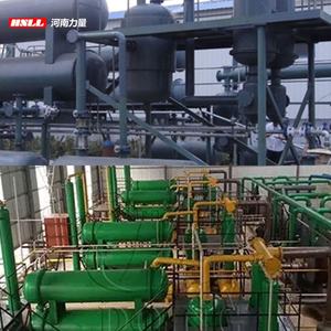 1-15ton Procesamiento diario Aceite plástico residual y aceite de caucho ausente Refine Fule Equipo de destilación de aceite - Product Image 4