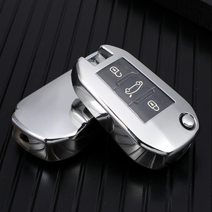 Coque de protection pour clé de voiture en TPU pour <span class=keywords><strong>Peugeot</strong></span> DS Citroen Versailles C5X Sega FT porte-clés porte-clés sac accessoires - Product Image 5