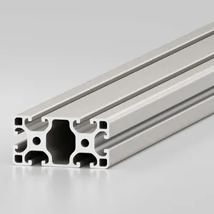 Fabricante DE FÁBRICA DE CHINA 60120 material de marco de aluminio industrial Perfil 12 120x60 t perfil de aluminio de extrusión de pista