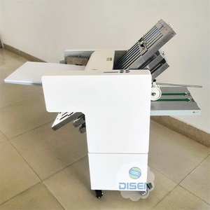 Petite plieuse A3 entièrement automatique personnalisable Plieuse de livres en <span class=keywords><strong>origami</strong></span> multifonction à six peignes avec automate Siemens - Product Image 3