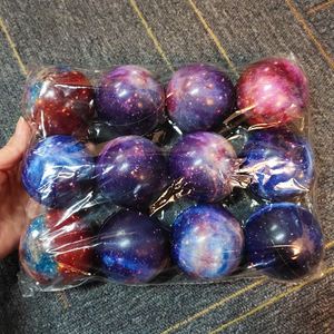 Pelotas Antiestrés de Espuma PU con Diseño de Cielo Estrellado, Juguetes Promocionales Económicos - Product Image 3
