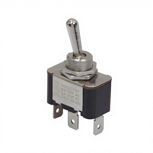 High Current Heavy Duty Metal Toggle Switch 20A 125V 10A 250V ON-OFF 2 Pin