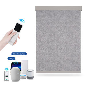 Stores enrouleurs motorisés pour fenêtres, contrôle intelligent par Wifi, rideau en polyester <span class=keywords><strong>jour</strong></span> et <span class=keywords><strong>nuit</strong></span>, intérieur, maison - Product Image 4